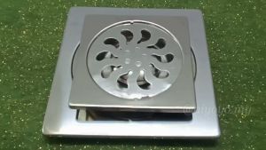 Stainless Steel Floor Drain Bathroom Toilet Bounce Floor Grating Trap Filter 10cm 15cm 4" 6"Anti Smell Anti Odor Anti Insect