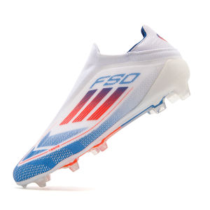Limited Edition Messi F50 Football Boots Low Cut FG Long Nails Student Competition Training Shoes Breathable Shock Absorption