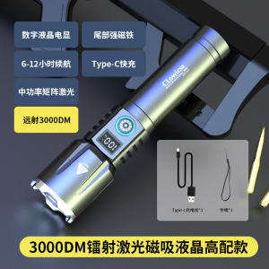 Super Bright Led Rechargeable Work Lamp Strong Magnet Auto Repair Maintenance Light Strong Light Car Repair Mini Outdoor Lighting Flashlight