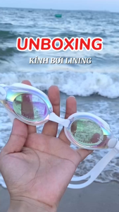 [ĐẶC BIỆT LOẠI 8- 9 ĐỘ CẬN] MẮT KÍNH BƠI CÓ ĐỘ PHÂN GIẢI CHO NGƯỜI BỊ CẬN THỊ CHỈ CÓ LOẠI 9 ĐỘ ( 2 MÀU TRẮNG & ĐEN CỔ ĐIỂN)- Kính bơi chống nước chống sương mù chống tia UV- Hàng chính hãng Lining