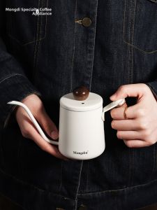 MONGDIO | Spout and Drip Filter Stainlesss Steel Water Boiling Kettle
