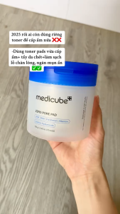 Toner pad không lỗ chân lông MEDICUBE ZERO PORE PAD 2.0 155g