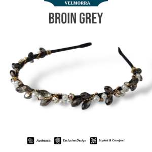 [VELMORRA] Headband Olivine Bando Kristal Diamond Mewah Berkilau Bling Blink