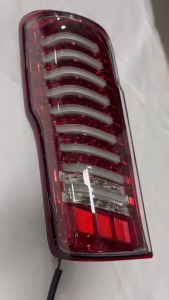 YE-138 2015-2020 Nissan NV350 rear taillights with red background and white cover dual light