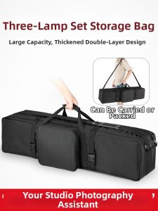 SUBEN | Portable Photography Kit with Light Stand Bag Flashlight and Three Studio Lights
