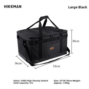 HIKEMAN | Large Capacity Car Camping Organizer Box