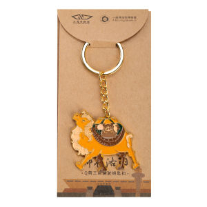 Cute Cartoon Keychain Pendant National Style Gift for Boyfriend And Girlfriend Backpack Decorations Creative Cultural Gift