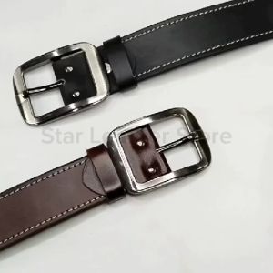 Ikat Pinggang Kulit Gesper Kulit Laki-Laki Kekinian Keren Elegan Kulit Gesper Pria Dewasa Sabuk - Ikat Pinggang Sabuk Gesper Pria Full Kulit Sapi Garut Tahan Lama Mewah Super Premium