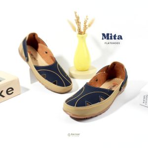 Sepatu Wanita Flat Shoes One Love Sepatu Flatshoes Sepatu Plat Wanita Dewasa Untuk Kerja Harian Atau Santai Model Terbaru Cantik Casual Kekinian Simple Bahan Kulit Sintetis Import Kualitas Premium Sol Karet Lentur Ringan (Kode SM 03)