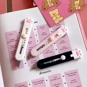 Masterbag - Cutter Mini Karakter Cutter Mini Travelling Pisau Cutter Silet Lucu