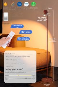 YUANSHENGDA | Đèn Sàn Mũ Đỏ Sang Trọng và Thời Trang