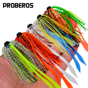 Proberos 10pcs Jig Skirts Replacement Kit for Spinnerbait - Quick Change Fishing Bait Accessories