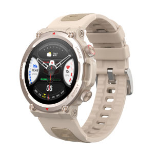 Outdoor Sports Smart Watch Men Bluetooth Call Voice Assistant Heart Rate Blood Pressure Monitoring Fitness Tracker Smartwatch