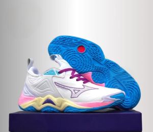 SEPATU VOLY  WANITA WANITA MIZUNO WAVE MUMENTUM SPATU OLARAHA CEWE