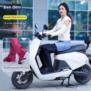 HUIJINGYUN | Giày Mưa Dài Gối Chống Thấm Nước