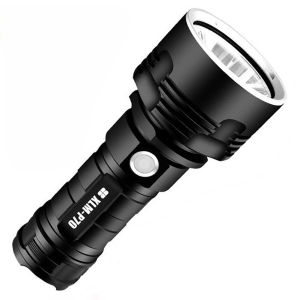 【Fast delivery】 ไฟฉาย LED 1000LM สว่างมาก สำหรับตั้งแคมป์ ชาร์จ USB กันน้ำ IPX4 เหมาะสำหรับการผจญภัยกลางแจ้ง