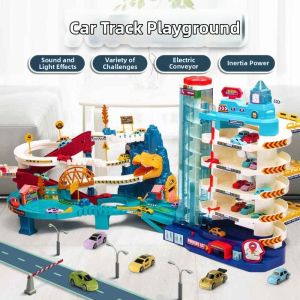 LIWAN | Dinosaur Track Adventure Parking Garage Educational Toy