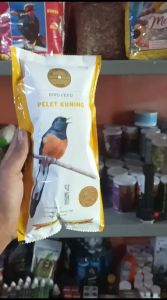 gold coin pelet kuning 450g pakan burung murai kacer cucak ijo anis Pakan Burung Protein Tinggi - Lazada