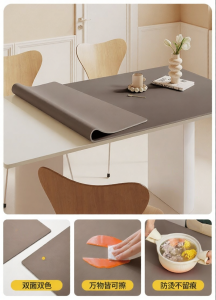ZTION | Waterproof Oil-Resistant Wash-Free Heat-Resistant Protective Table Mat