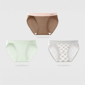 MiiOW | Antibacterial Cute Low-rise Open Fork Cotton Pants