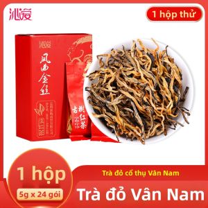 Trà Đen Núi Cao Yunnan Tiện Lợi Dùng Một Lần 5g x 12 Gói