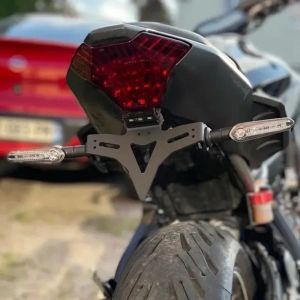 ผู้ถือแผ่นป้ายทะเบียนรถจักรยานยนต์ Fender Eliminator ทะเบียนสําหรับ Yamaha MT-07/FZ-07 2013-2023 MT07 MT 07 2018