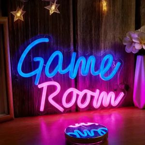 Chi-buy LED Neon Gameroom USB Powered Neon Signs Decor Lamp Signs Birthday Gift Wall Art For Bedroom Room Bar Shop