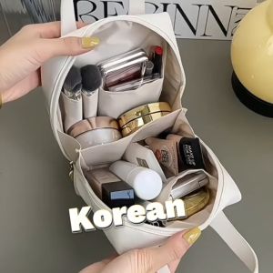 Tas kosmetik portable shell kapasitas besar dan tinggi tas kosmetik kotak