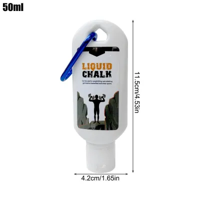 50ml/100ml Liquid Chalk Sweat-Resistant Workout Magnesium Powder Anti-slip eco-friendly odorless Grip Climbing gymnastics Sports