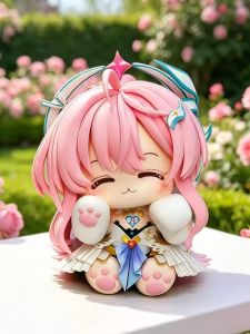 Bandai | Winking Aimi Cat Peripheral figurine model table decoration birthday gift trendy toy scene decoration car decoration