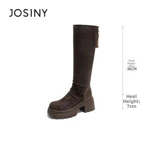 Josiny | Elevating Slim Fit Riding Boots Winter Edition