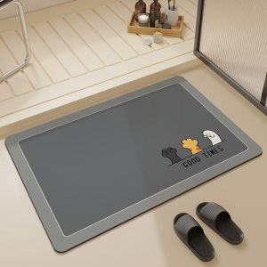 Bath Mats Slip-resistant Silica Gel Moisture-absorbing