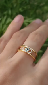 แหวนตาปีศาจแบบปลายเปิด ทำจากสแตนเลส ไม่เป็นสนิม สวมใส่ง่าย ดีไซน์ทันสมัย เหมาะสำหรับเป็นแหวนคู่ มอบเป็นของขวัญให้คนรัก ใส่ได้ทุกวัน จัดส่งจากประเทศไทยค่ะ