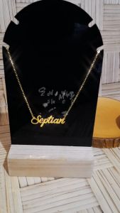 Kalung Nama Tahan Lama & Berkualitas Tinggi - CASILA MONEL & Romaine Necklace