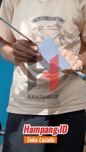 Golok Sembelih Serbaguna Golsem Kukri Sangket Bahan Baja Asli