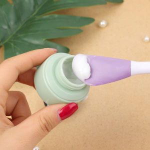 เครื่องมือดูแลผิวหน้า คูดโคลนแปรงล้างหน้า สิลิก สองหัว แบบกระจายพิเศษ