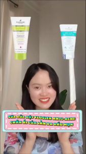 HÀNG NHẬP KHẨU - Sữa Rửa Mặt Dạng Gel Cho Da Nhờn Mụn Floslek Anti Acne Bacterial Face Cleansing Gel Ngừa Mụn Dưỡng Ẩm - DuocmyphamDrAn
