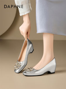 Daphne | Comfy Heeled Womens Flats