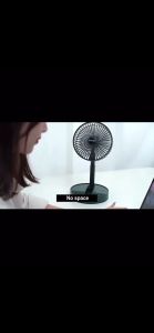 100% Original Meet Desk Electric Fan Small Folding Fan with USB Charging 風扇