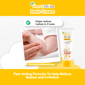 Mamas Choice Baby Diaper Cream | Rapid Relief Diaper Rash Cream | Nappy Cream | Baby Anti-Itch | Clinically Proven