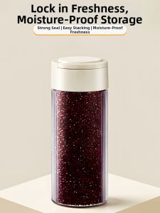 Sealed Storage Box for Herbs and Grains Moisture Proof