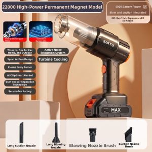 Mini Powerful Handheld Vacuum for Home Use Sofa Carpet Window Seams Pet Hair