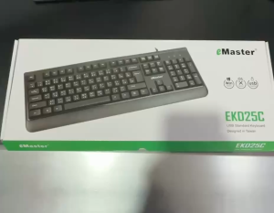 Bàn Phím Máy Tính Tiếng hoa eMaster EKD25C - Hàng Chính Hãng