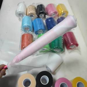 Shock Absorption Membrane Sweat Absorbent Badminton Racket Tennis Base Film Hand Grip Anti Shock Film Sports Fitness Fans Supplies