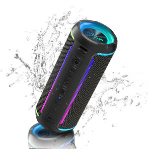 Ortizan Wireless Portable Bluetooth Speaker X30 with 40W Stereo Sound Rich Bass IPX7 Waterproof LED LightsPreset EQUSB Play