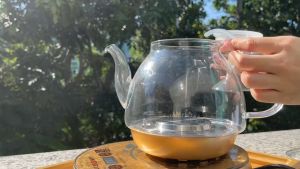 Bếp Ấm Trà Điện Cảm Ứng Từ Thông Minh 2 Tính Năng Chính Hãng KẠMOVE A 55 A 99 Bằng Thuỷ Tinh