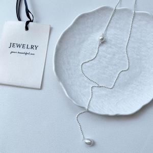 925 Sterling Silver Love Heart Asymmetry Necklace Hip Hop Street Jewelry Birthday Gift Wholesale Dropship