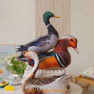 หมอนสัตว์จำลองสามมิติตุ๊กตาไก่ตัวใหญ่เบาะเบาะสร้างสรรค์ของตกแต่งบ้านตุ๊กตาเด็กตุ๊กตาผ้ากรุงเทพฯ จัดส่งทันที