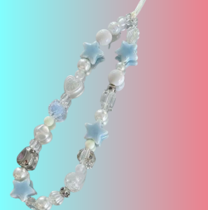 Summer Haiyan Star Phone Lanyard Handmade Diy Beaded Ccd Chain Fresh And Clean Camera Lanyard Anti-loss rope Women decoration