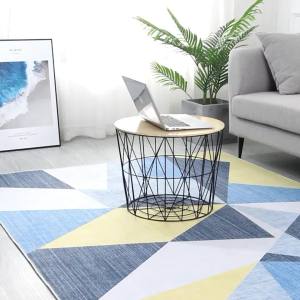 Ins style Nordic carpet living room coffee table carpet modern and simple bedroom dirty resistant and non washable bedside carpet large area